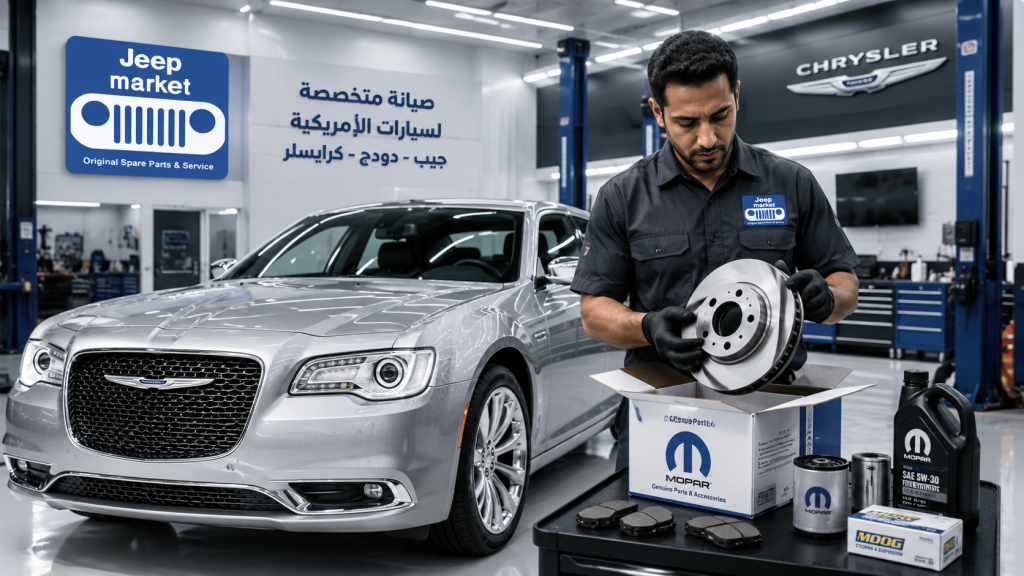 أفضل مركز صيانة كرايسلر في القاهرة لتركيب قطع غيار كرايسلر الأصلية عبر منصة جيب ماركت